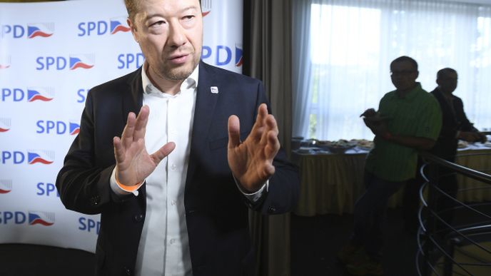 Tomio Okamura si rozmyslel svou kandidaturu do Evropského parlamentu
