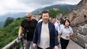 Tomio Okamura na Velké čínské zdi (24.7.2026) Tomio Okamura na Velké čínské zdi (24.7.2026)