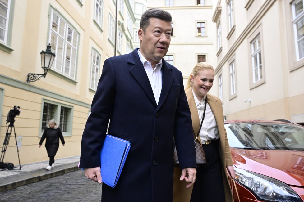 Jednání o programu budoucí vlády: Tomio Okamura (SPD) Jednání o programu budoucí vlády: Tomio Okamura (SPD)