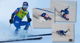 Těžký pád amerického lyžaře Forda: Strašidelný kotrmelec!