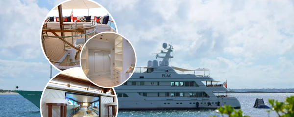 Slavný módní návrhář prodává svou jachtu: Luxus za víc než miliardu!