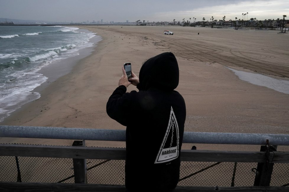 Čekání na cunami v americké Kalifornii