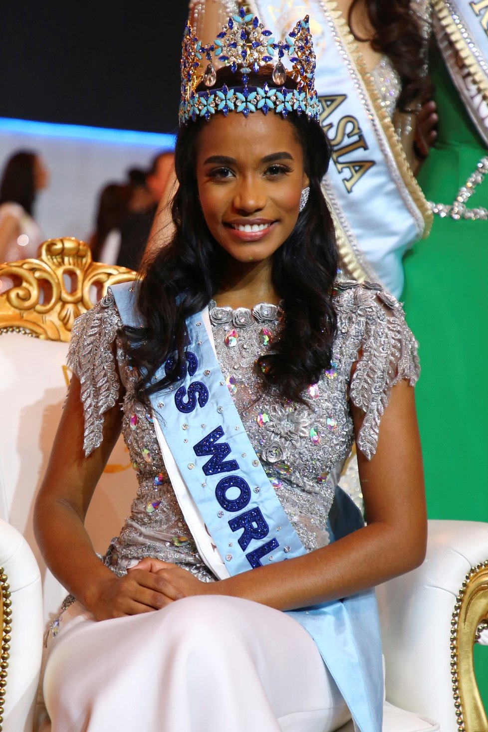 Toni Ann Singhová z Jamajky je novou Miss World 2019 (14.12.2019)
