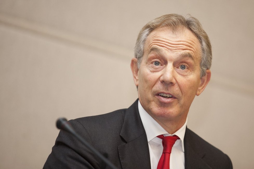 Bývalý britský premiér Tony Blair