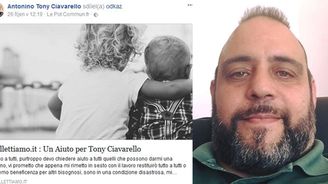 Zeť nejslavnějšího italského mafiána Toto Riiny prosí přes Facebook o pomoc, prý nemá vůbec nic