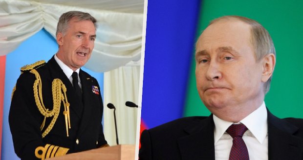 Putin a Rusko už válku na Ukrajině strategicky prohráli, tvrdí britský admirál