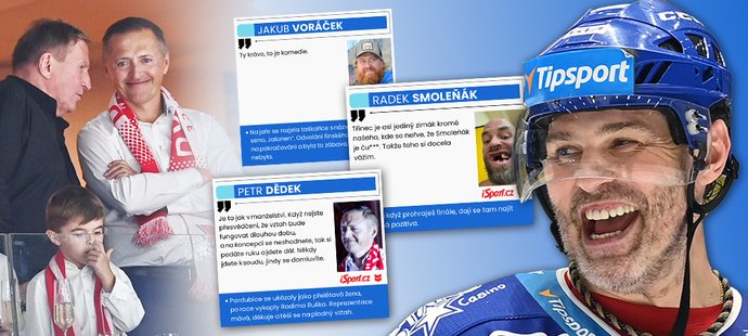 TOP 50 hlášek českého hokeje: kdo ovládl tradiční anketu?