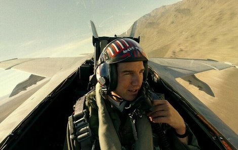 Tom Cruis ve filmu Top Gun: Maverick