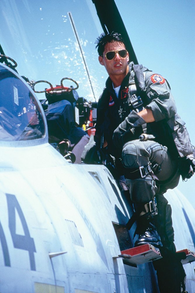 Původní Top Gun (1986) nakopl Cruisovu hereckou kariéru.