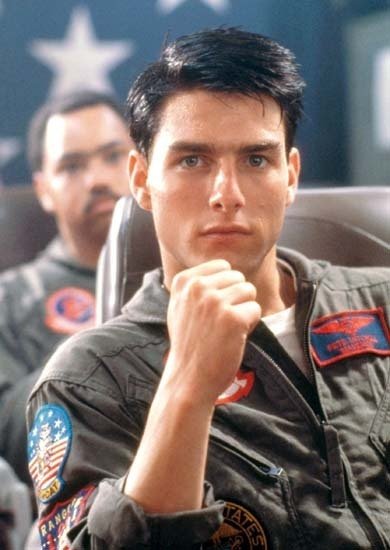 Tom Cruise jako Maverick