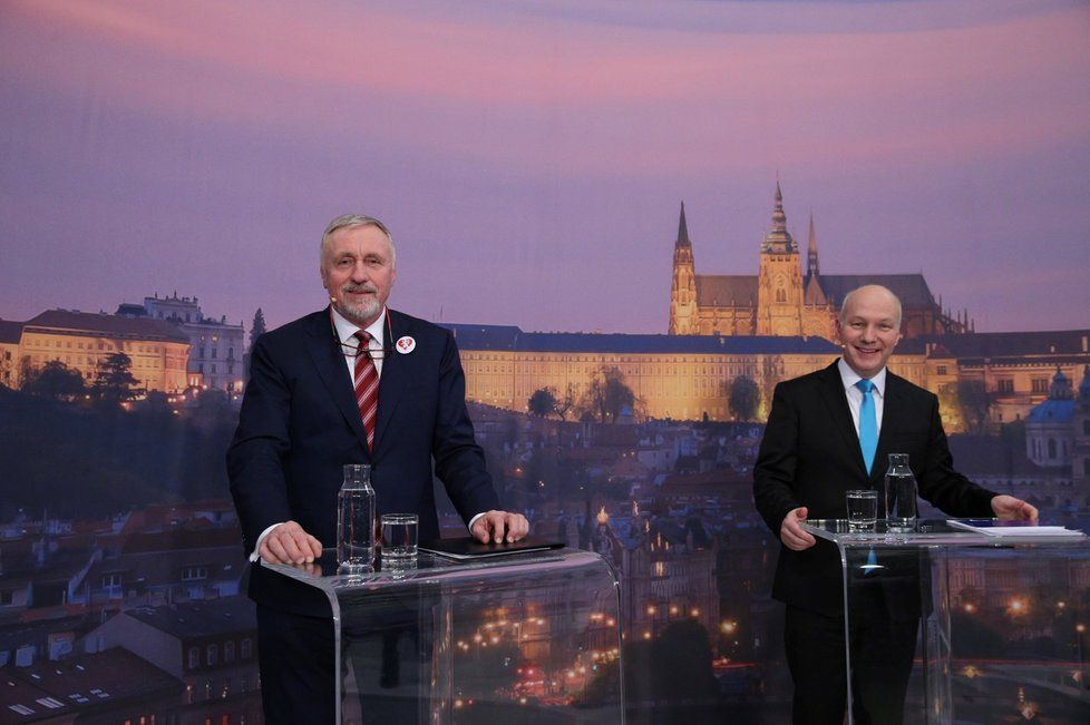 Mirek Topolánek a Pavel Fischer v duelu Blesku