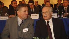 Mirek Topolánek a Václav Klaus