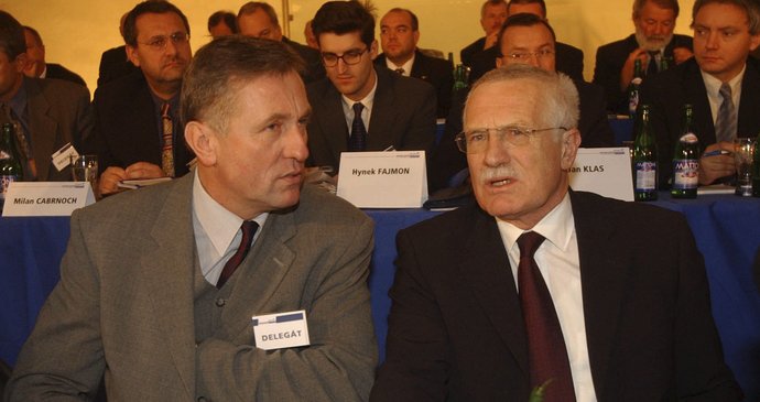 Mirek Topolánek a Václav Klaus