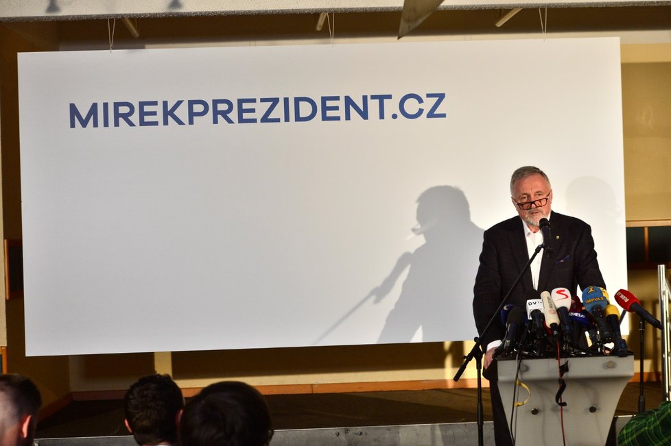 Mirek Topolánek jako kandidát na prezidenta