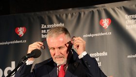 Prezidentský kandidát Mirek Topolánek