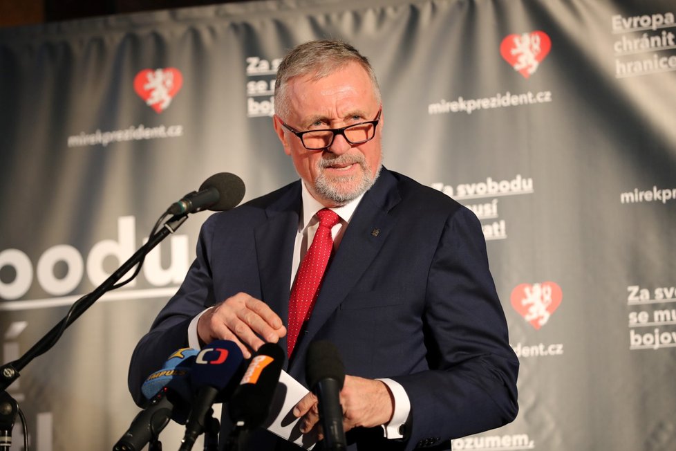 Prezidentský kandidát Mirek Topolánek