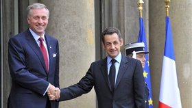 Mirek Topolánek a Nicolas Sarkozy