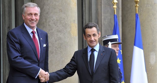 Mirek Topolánek a Nicolas Sarkozy