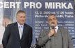 S kandidaturou Mirka Topolánka na prezidenta nemá čestný předseda TOP 09 Karel Schwarzenberg problém.