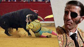 Neskutečný pech španělského toreadora: Býk ho podruhé nabodl do stejného oka!