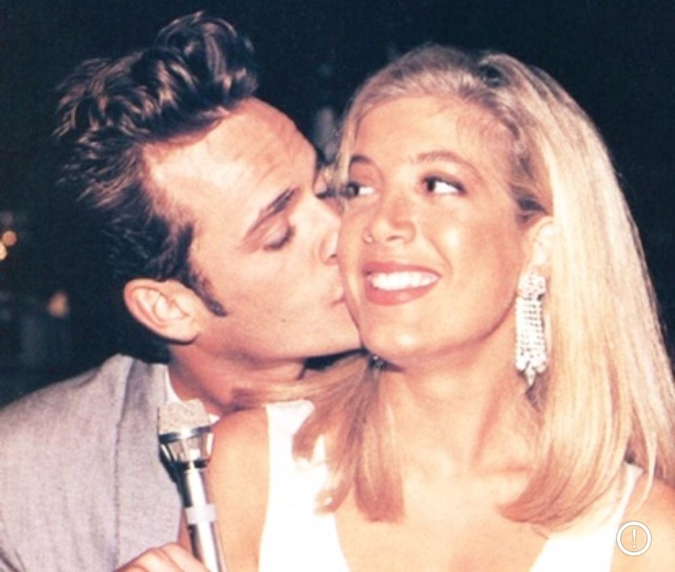 Tori Spelling je přesvědčená, že do ní byl Luke Perry zamilovaný.