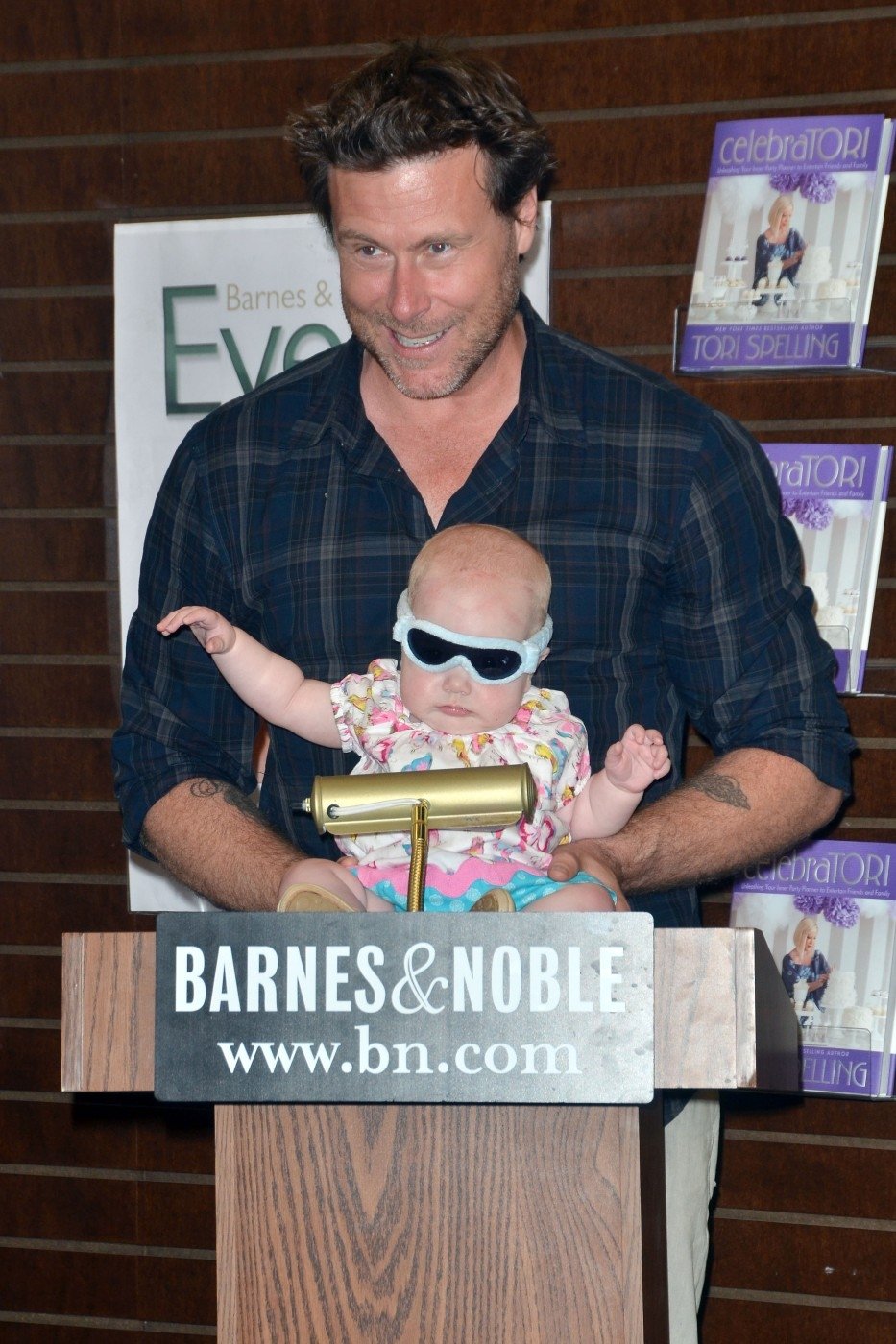 Dean McDermott se svou dcerou Hattie