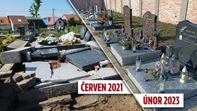 Tornádo zničilo hřbitovy: Po roce a půl jsou náhrobky opravené, kameníci se nezastavili