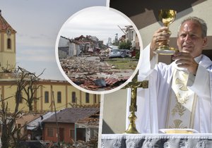 Farář Marián Kalina promluvil o neštěstí v kostele během řádění tornáda