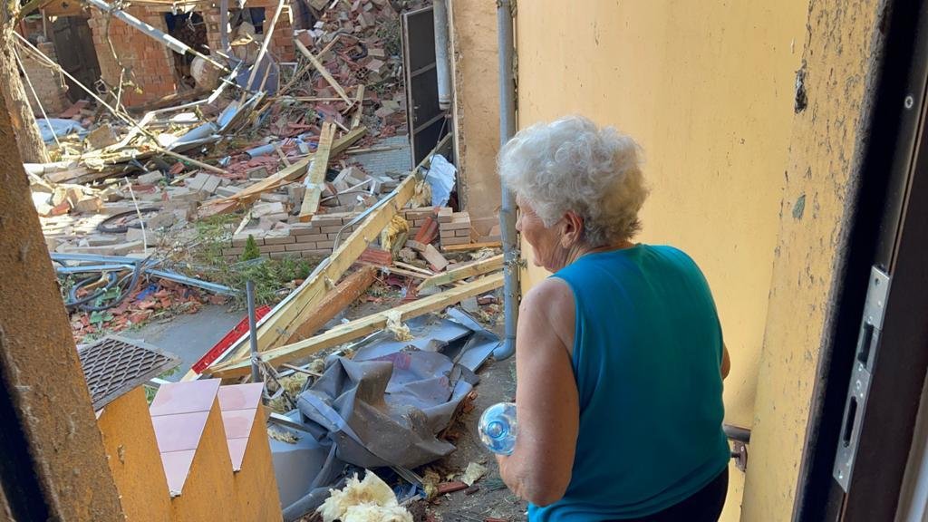 Bohumila Kučerová z Moravské Nové Vsi (86) přišla o vše.