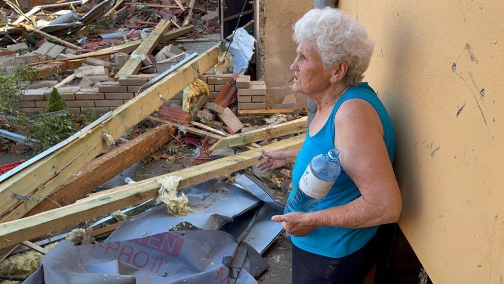 Bohumila Kučerová z Moravské Nové Vsi (86) přišla o vše.