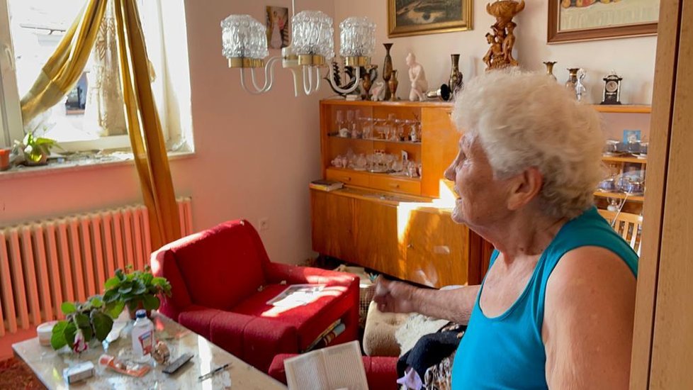 Bohumila Kučerová z Moravské Nové Vsi (86) přišla o vše.