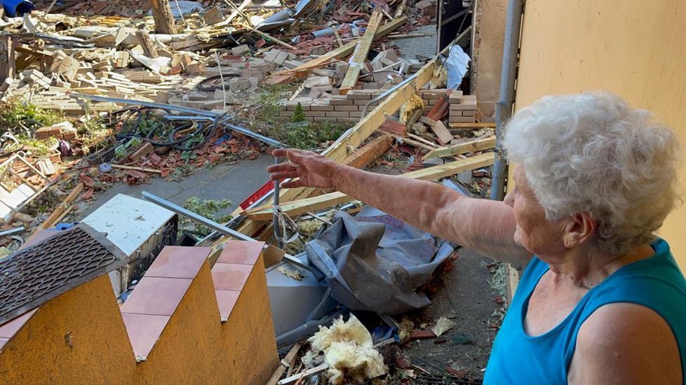 Bohumila Kučerová z Moravské Nové Vsi (86) přišla o vše.