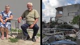 Rok od tornáda: Lence a Milanovi z Lužic zničilo dům: Řvala hrůzou, když jim padaly zdi