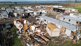 „Čirá zkáza.“ Tornádo a silné bouře udeřily na Ohio, zabíjely a demolovaly domy i kempy 