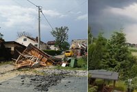 U českých hranic se prohnalo tornádo. Trhalo střechy 40 km od Karviné