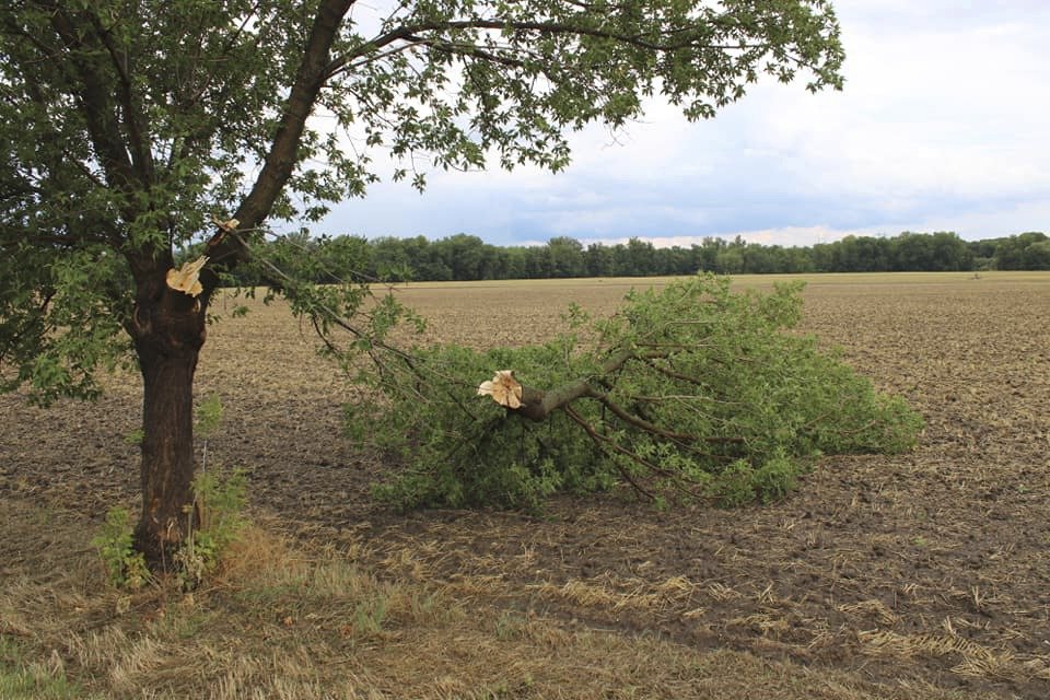 Tromba nad severními Čechami