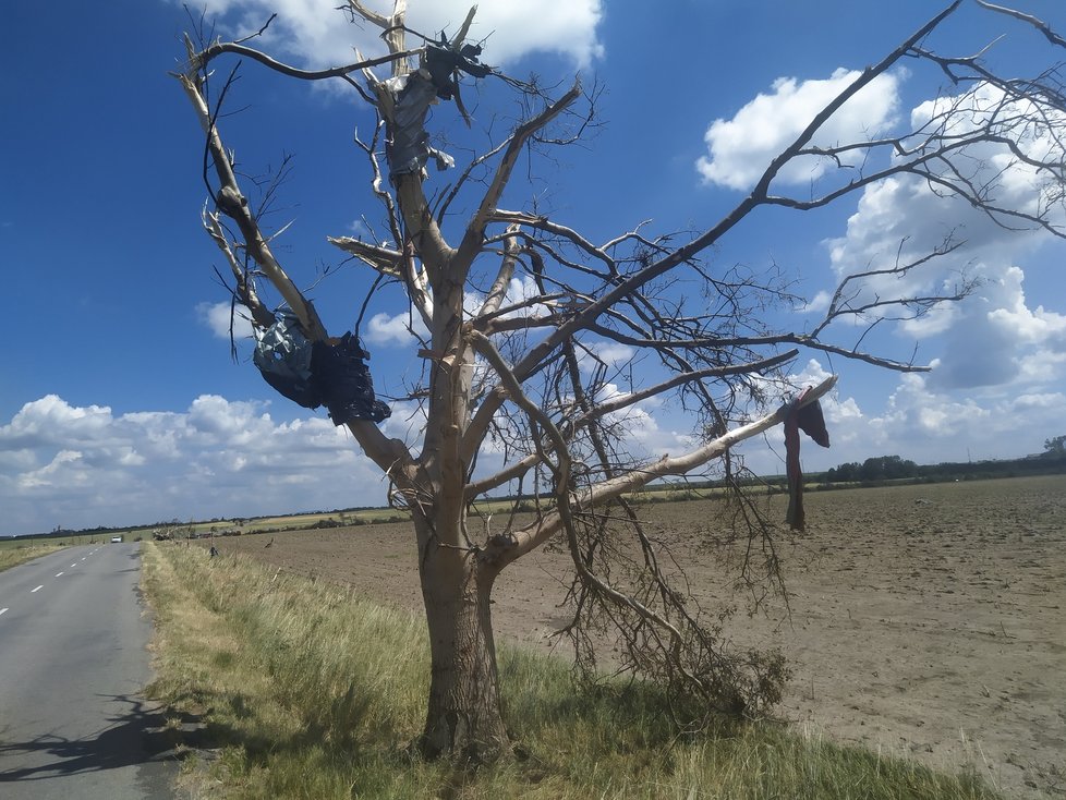 Ničivé tornádo zasáhlo 24.června čtyři vesnice a Hodonín.