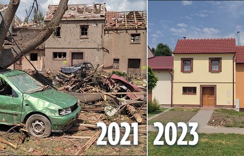 Jižní Morava dva roky po tornádu: Desítky lidí stále bez domova! 