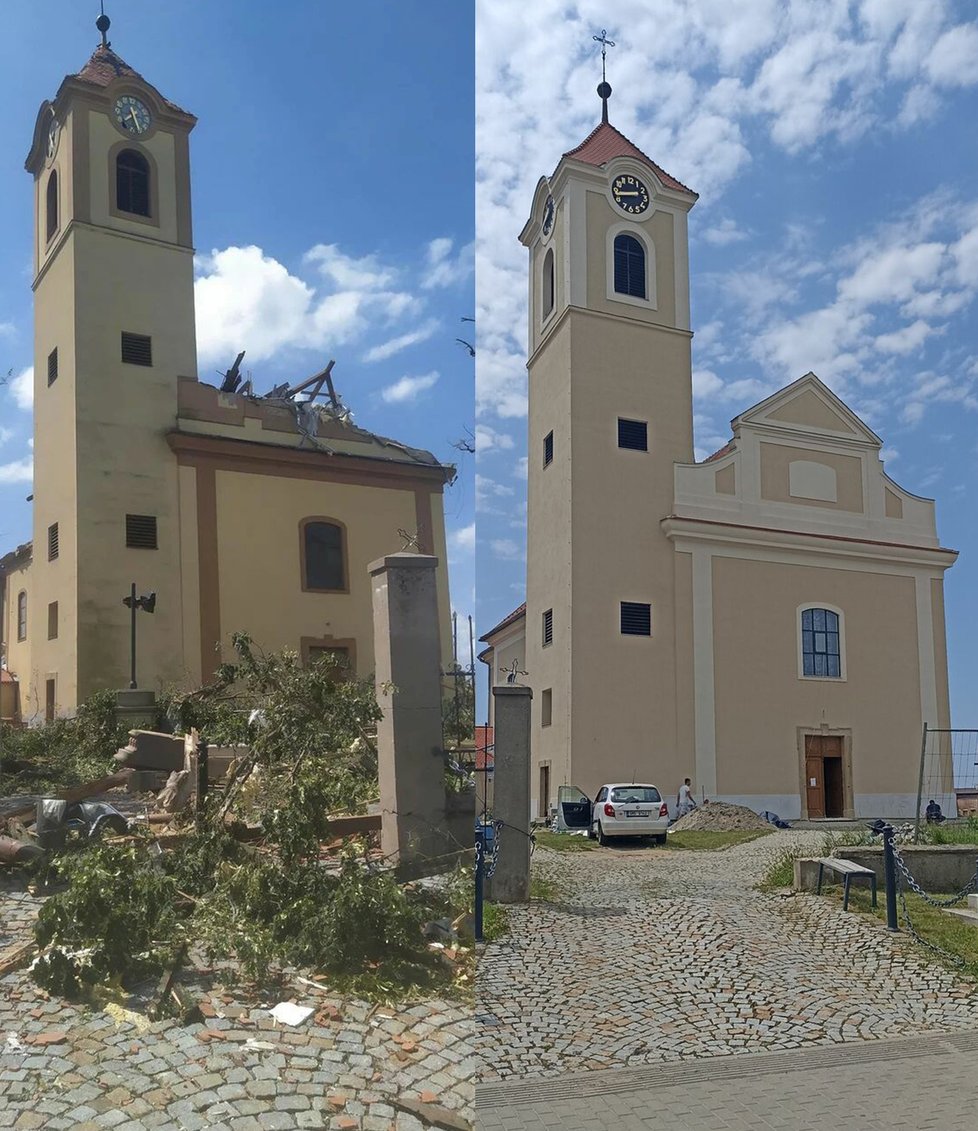 Kostel svatého Jakuba Staršího v Moravské Nové Vsi