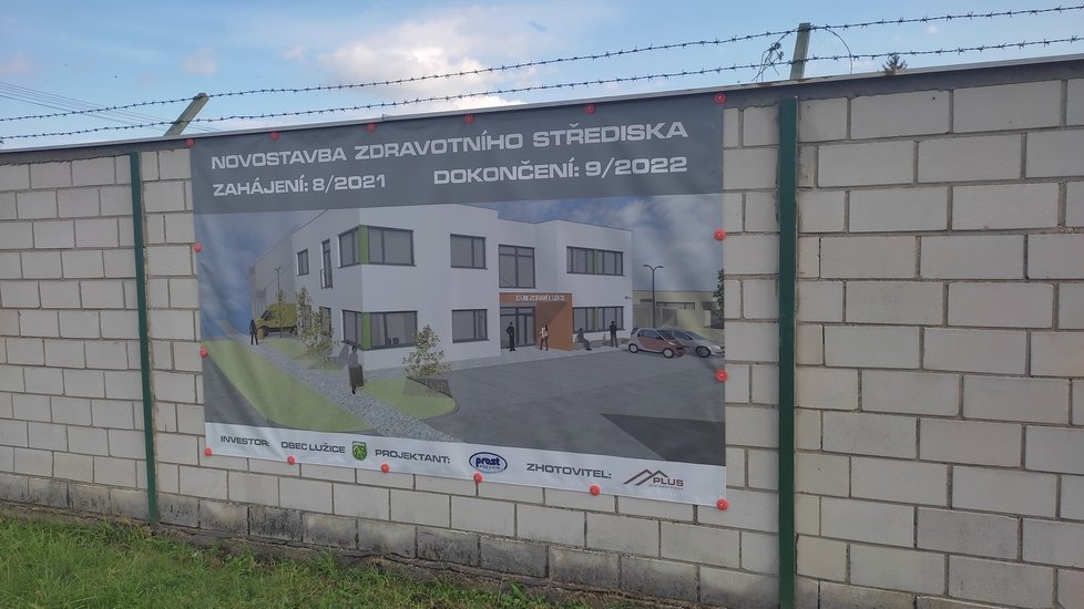 Lužice staví nové zdravotní středisko.