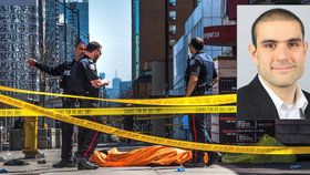 Dodávka najela v Torontu do lidí, nejméně deset mrtvých.