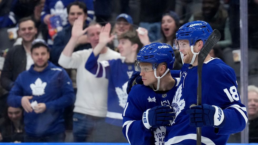 Radost hráčů Toronta