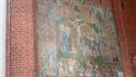 Freska (vytvořena asi mezi léty 1380 až 1390) u kněžiště v katedrální bazilice sv. Jana Křtitele a sv. Jana Evangelisty v Toruni