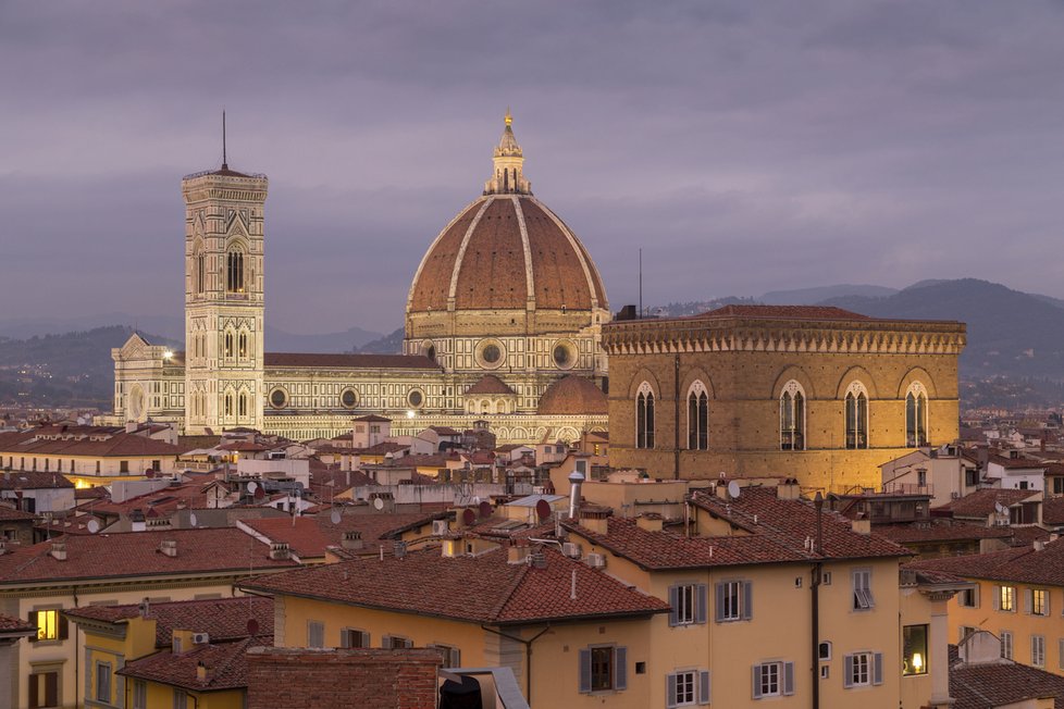 Santa Maria del Fiore na Piazza del Duomo.