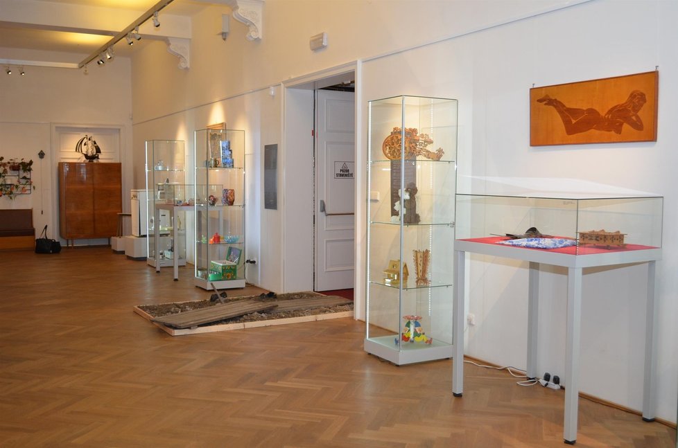 Výstava je rozdělena tematicky, na bydlení, nakupování a konzum, volný čas a výchovu.