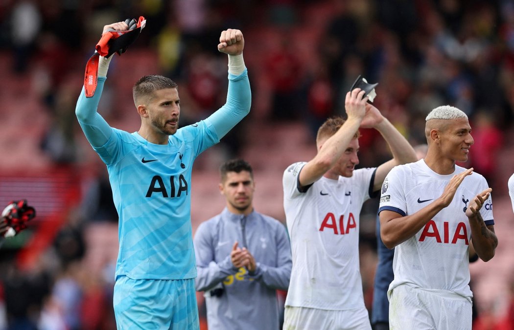 Fotbalisté Tottenhamu vyhráli podruhé v řadě, Bournemouth porazili 2:0