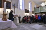 V zaplněném kostele v Číhošti na Havlíčkobrodsku si lidé připomněli 66 let od úmrtí faráře Josefa Toufara.