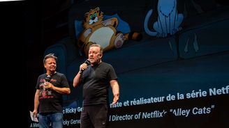 Sprostí animovaní kocouři. Populární komik Ricky Gervais představil svůj nový seriál Sprostí animovaní kocouři. Populární komik Ricky Gervais představil svůj nový seriál