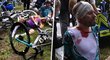Po děsivé nehodě v první etapě Tour de France putovalo několik jezdců rovnou do nemocnice