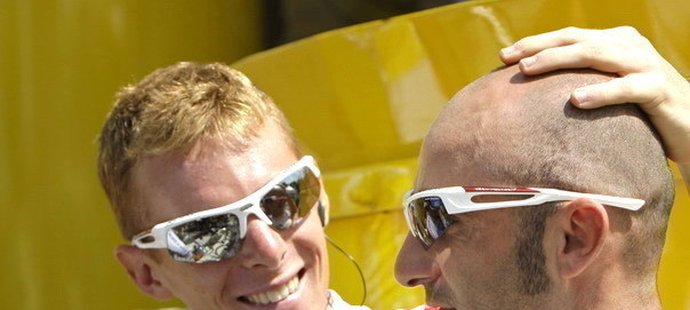 Dopingoví hriešnici Riccardo Ricco (vľavo) a Leonardo Piepoli